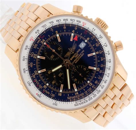 breitling watches rose gold